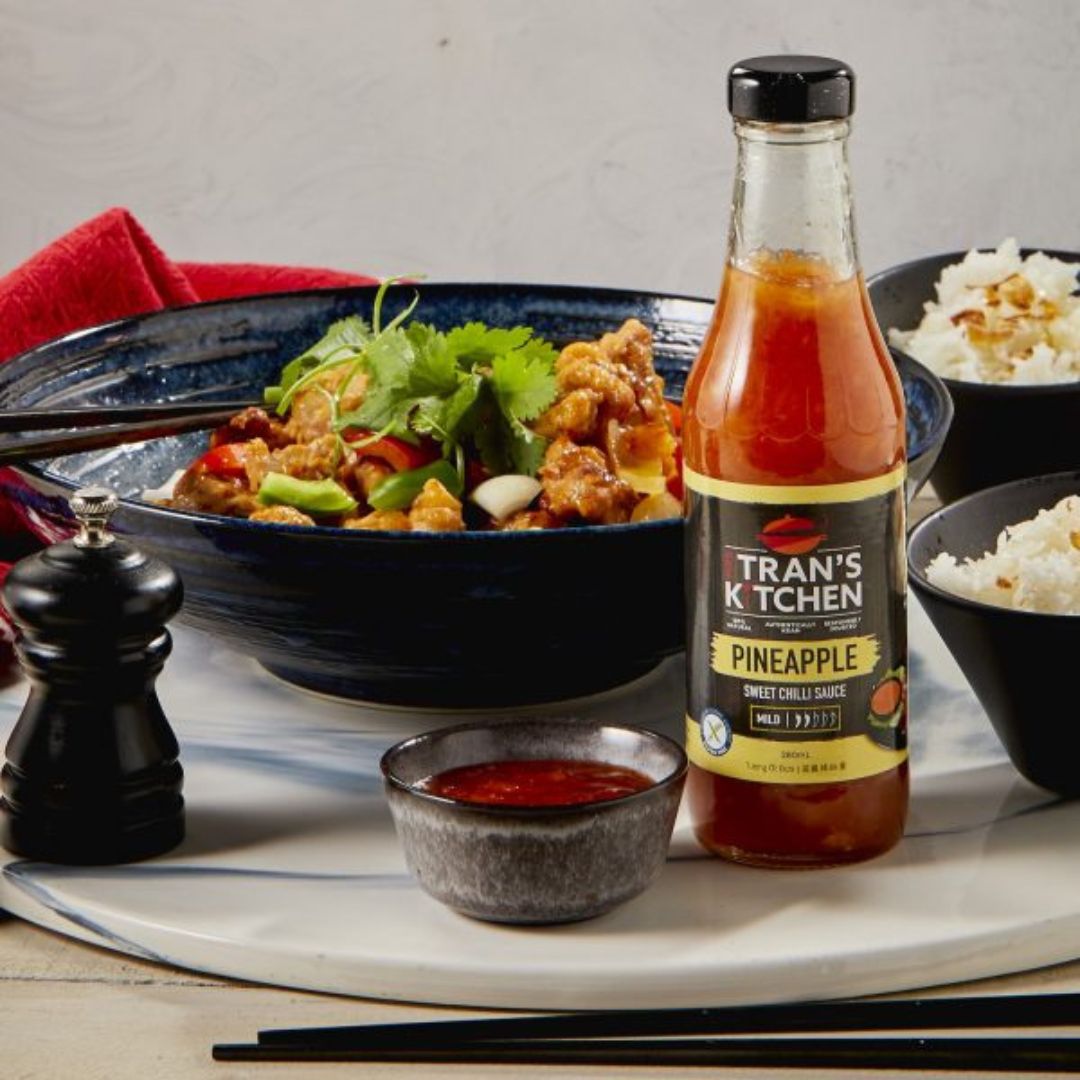Mrs. Tran's Kitchen Pineapple Sweet Chilli Sauce (280ml)