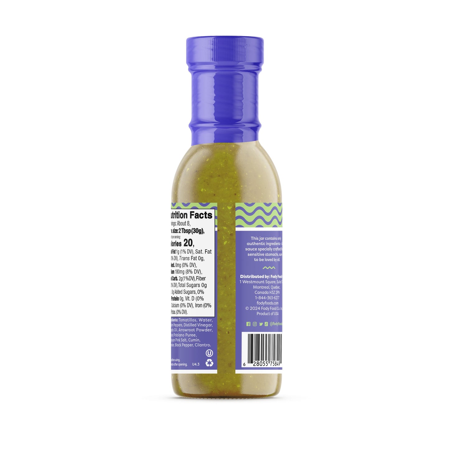 Fody Foods Green Enchilada Sauce (240g)