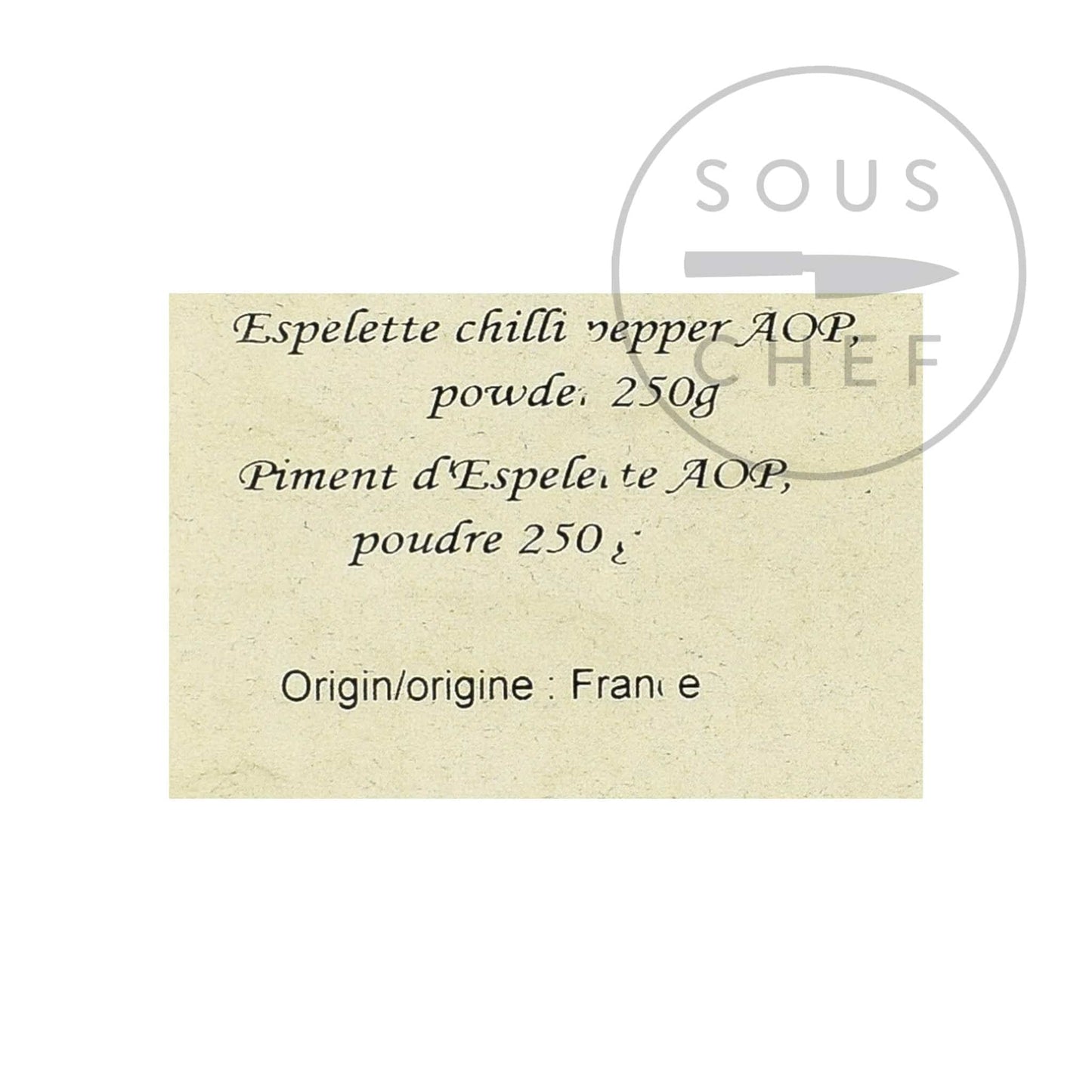 Terre Exotique Espelette Chili Pepper DOP, 250g