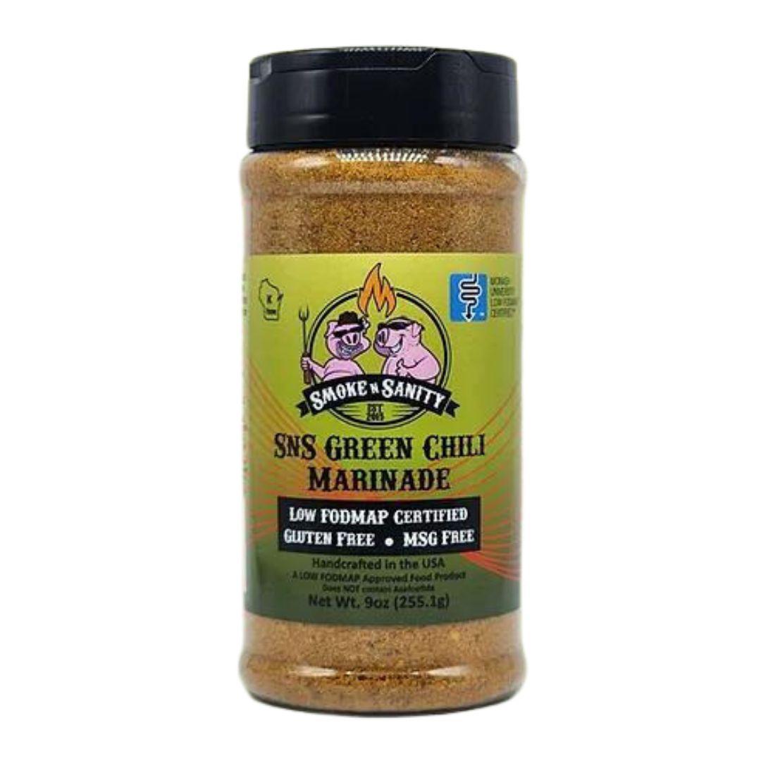 Smoke N' Sanity SnS Green Chili Marinade (255g)