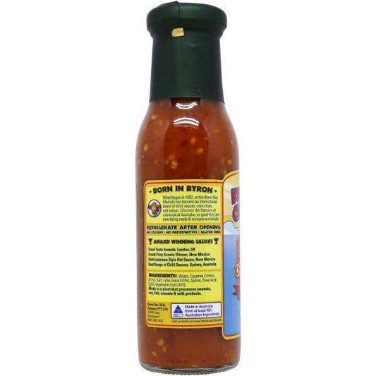 Byron Bay Chilli Co. Red Cayenne Chilli Sauce with Cumin &amp; Lime (250ml)