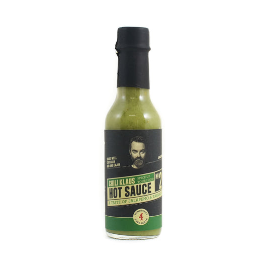 Chili Klaus No 2 Jalapenos &amp; Tarragon Hot Sauce, 147ml