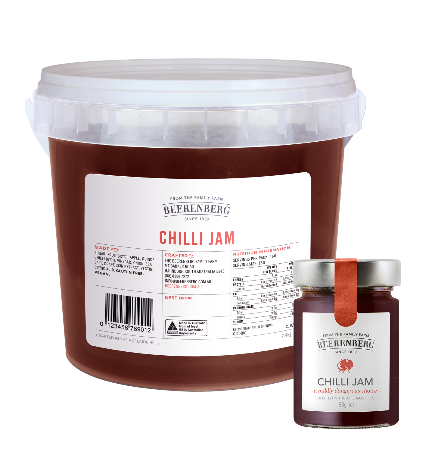 Chilli Jam (2.4KG)