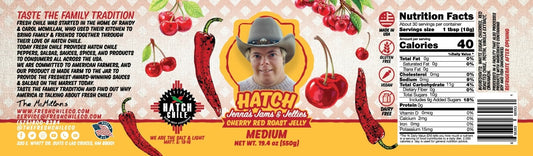 Jenna's Jams &amp; Jellies | Cherry Hatch Red Chile Roast Jelly