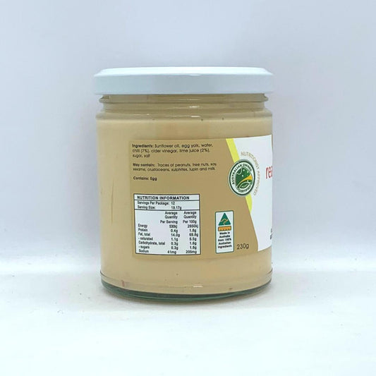 NOGO Mayonnaise - Chilli &amp; Lime (240g) 