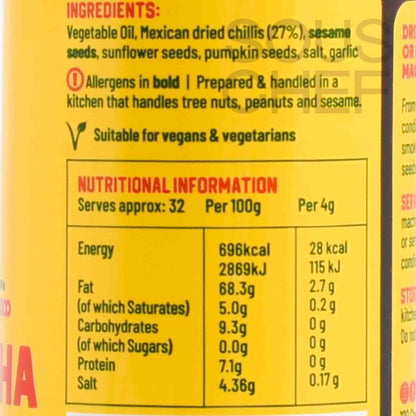 Chili Maven Salsa Macha - Mild &amp; Smoky, 130g