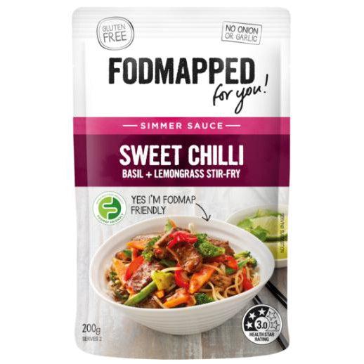 FODMAPPED For You Sweet Chilli Basil &amp; Lemongrass Stir-fry Simmer Sauce (200g)